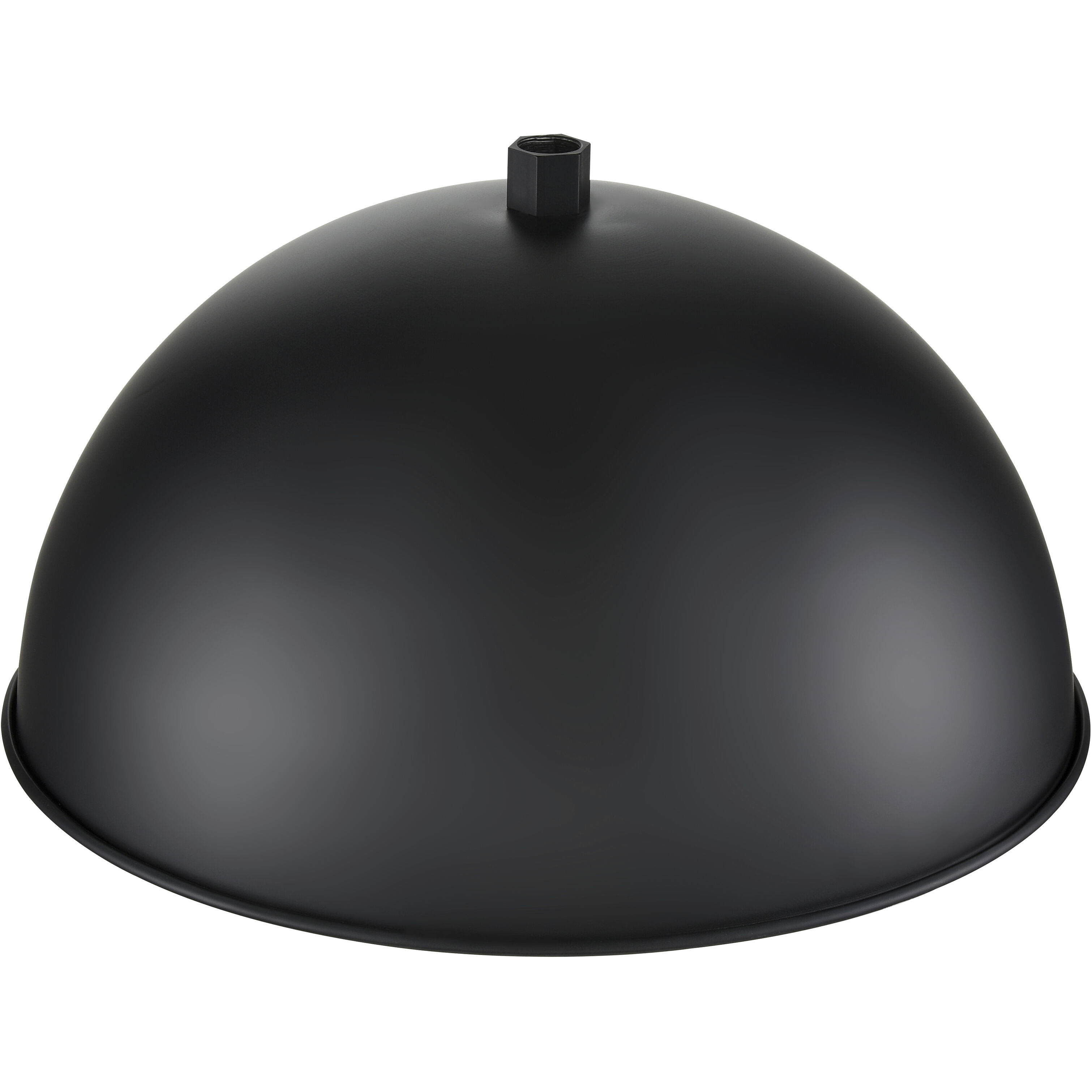 R Series Satin Black 18 inch Wide Deep Bowl Warehouse Shade